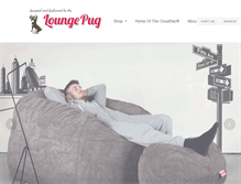 Tablet Screenshot of loungepug.com